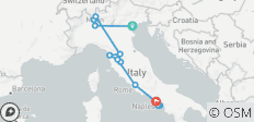  14 Day Italy Highlights Tour Package – Venice, Milan, Florence, Rome &amp; Naples - 14 destinations 