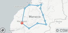  GREAT TOUR “FROM MARRAKECH” 8 DAYS - 13 destinations 