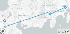 Circuit en petit groupe de 7 jours au Japon dans le cadre d\'un budget limité - 5 destinations 