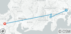  Circuit de 7 jours au Japon pour les petits budgets - 4 destinations 