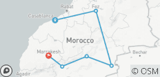  Maroc classique (6 destinations) - 6 destinations 