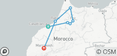  Maravillas de Lujo de Marruecos. (Hoteles 4* totalmente guiados) - 7 destinos 