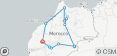  Authentische 9-tägige Marokko-Rundreise ab Marrakech - 12 Destinationen 
