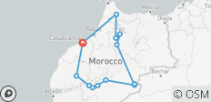  Circuit au Maroc au départ de Casablanca - 11 jours - 13 destinations 