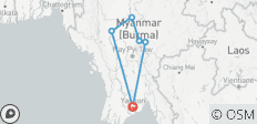  Das Beste von Myanmar - 6 Destinationen 