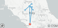  Surclassé - Randonnée en Italie : Rome et Ombrie - 10 destinations 