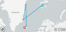 Spitsbergen - North-East Greenland - Iceland - 6 destinations 