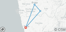  5-daagse nieuwjaarsreis naar Porto - 4 bestemmingen 