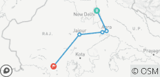  Golden Triangle Tour with City of Lakes(Udaipur) - 5 destinations 