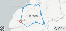  9 Days Morocco Imperial Cities &amp; Sahara Desert Tour From Marrakesh - 15 destinations 