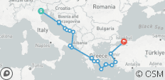  Mittelmeer Schätze Venedig → Istanbul (2025) (20 Destinationen) - 20 Destinationen 