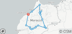  7-Days Private Morocco Tour From Casablanca - 18 destinations 
