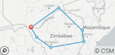  Zimbabwe et Zambie - Les anciens chemins - 8 destinations 