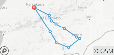  6-Days Desert Tour From Marrakech To Desert Trek - 11 destinations 