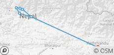  Trek Annapurna Ghorepani Poon Hill - 8 destinations 
