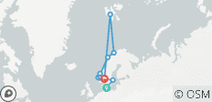  Nordische Wildnis, Fjorde und der Polarkreis - Kreuzfahrt &amp; Landausflug - 14 Destinationen 