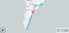  Highlights of Antarctica, Argentina &amp; Brazil - Cruise &amp; Land Journey 2027 - 8 destinations 
