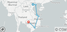  14 Tage Best of Vietnam &amp; Kambodscha Tour (privater Reiseleiter &amp; Fahrer） - 6 Destinationen 