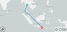  Fabelhaftes Thailand &amp; Bali (privater Reiseführer &amp; Fahrer) 13 Tage - 6 Destinationen 