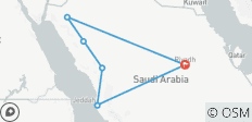  Al-Ula - 10 días de vacaciones de aventura - 6 destinos 