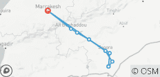  Sáhara-Trekking 6 Días (Paseo con nómadas y camellos) - 12 destinos 
