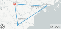  5 jours au nord du Vietnam : Hanoi, Ninh Binh et la baie d\'Ha Long - 4 destinations 