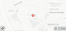  Marrakech en une journée : Circuit culturel privé guidé de la ville - 1 destination 