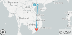  Les points forts du Vietnam : Circuit de 5 jours de Hanoi à Ho Chi Minh avec Up Travel Vietnam - 6 destinations 