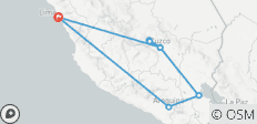  Viaje de ida y vuelta a Perú en grupo reducido (incl. vuelo) - 8 destinos 