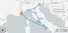  L\'Italie en profondeur - Croisière et voyage terrestre 2025 - 11 destinations 