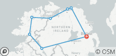  Northern Ireland Adventure (Hotel) - 5 days - 8 destinations 