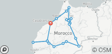  13 Días Marruecos Ciudades Imperiales y Desierto Circuito Privado de Lujo desde Casablanca - 20 destinos 