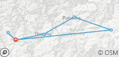  Essence du Bhoutan : Circuit privé de 8 jours à Thimpu, Punakha, Gangtey et Paro - 7 destinations 