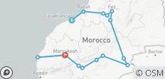  9 Days Tour From Casablanca - 15 destinations 