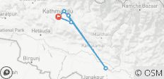  Kathmandu Valley Rim Trek - 6 destinations 