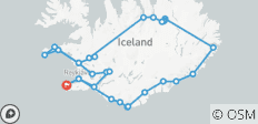  Viaje definitivo por carretera a Islandia - 10 días en coche - 38 destinos 