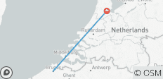  Trip to Brugge and Amsterdam - 2 destinations 