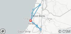  3 Tage Best of Israel Tour Paket - 9 Destinationen 