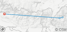  Circuit court au Bhoutan 3 nuits 4 jours - 5 destinations 