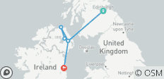  Schottland &amp; Irland - 7 Tage - 6 Destinationen 