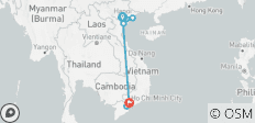  Vietnam in 7 dagen (Hanoi, Ho Chi Minh) - 8 bestemmingen 