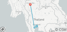  Explorez la Thaïlande. - 3 destinations 
