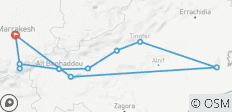  High Atlas Heights to Sahara Sands: 5-Day Tour - 11 destinations 