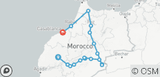  Morocco in 7 days. Private, Fully Guided and 4* Hotels - 18 destinations 