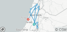  5 Daagse Christelijk Israël Rondreis Arrangement - 14 bestemmingen 