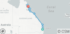  Aventure dans le nord du Queensland (20 destinations) - 20 destinations 