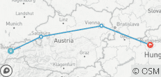  Austria and Hungary in 9 days (Covering Innsbruck, Salzburg, Vienna and Budapest) - 4 destinations 