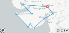  Prachtig &amp; Spiritueel Gujarat 15 Dagen - 10 bestemmingen 