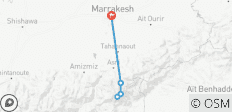  4 Daagse Toubkal trektocht vanuit Marrakech - 7 bestemmingen 