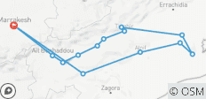  De Marrakech al Sáhara en 3 días (Circuito Privado de Lujo Hoteles 4*) - 14 destinos 